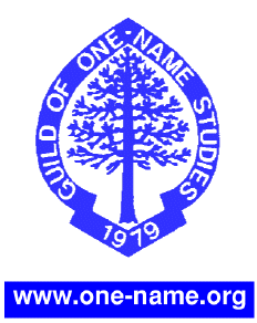 Guild of One-Name Studies Logo